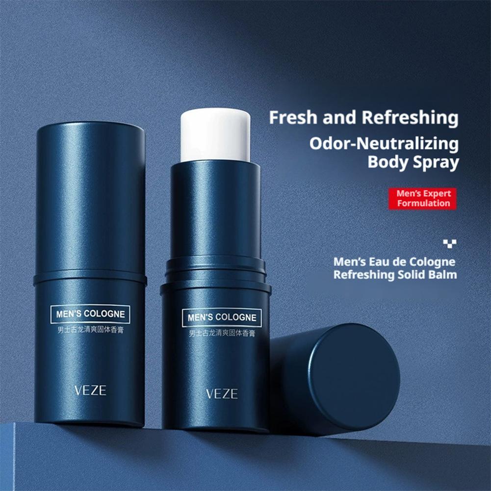 Cologne Solid Balm - Men's Solid Cologne Stick Long Lasting