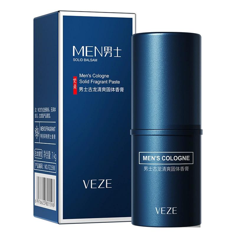 Cologne Solid Balm - Portable Men's Solid Cologne Stick, Fresh