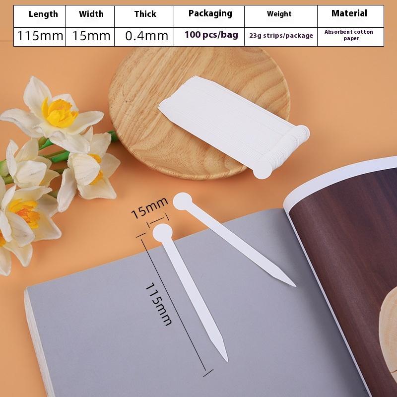 Perfume Fragrance Test - 100Pcs Disposable White Perfume Test Strips