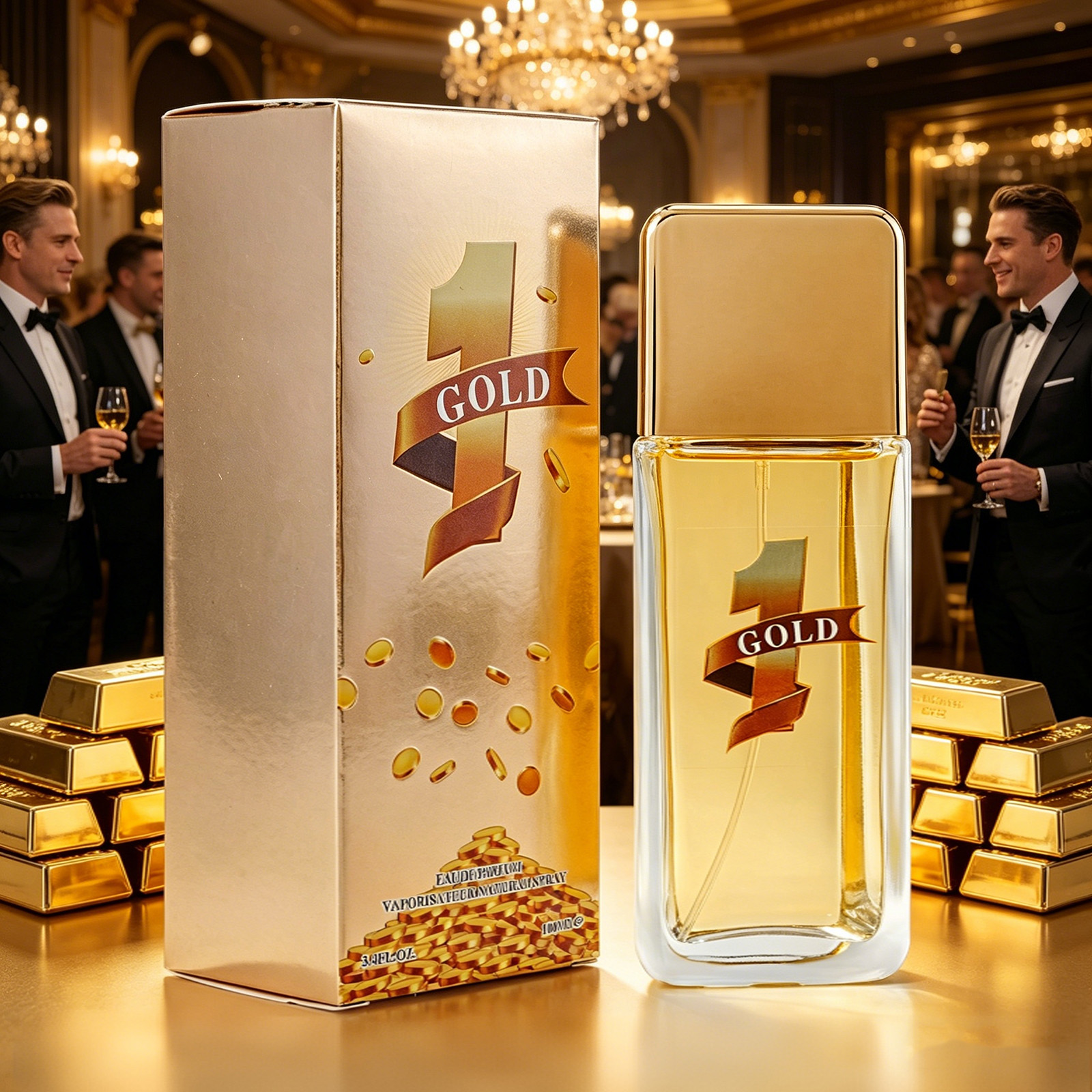 Perfume Fragrance Perfume - 1 GOLD 100ml Men's Perfume EDP