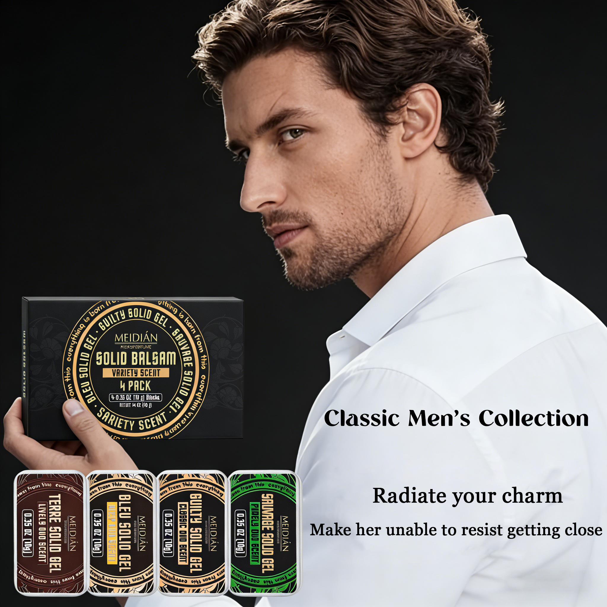 Pheromone Cologne Solid Perfum - đánh giá và giá Cologne Solid Balm