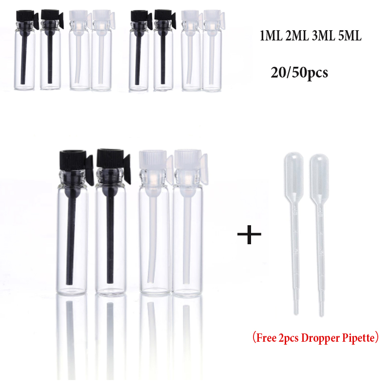 20/50pcs 1/2/3ml Empty Clear G - đánh giá và giá Perfume Fragrance Lab