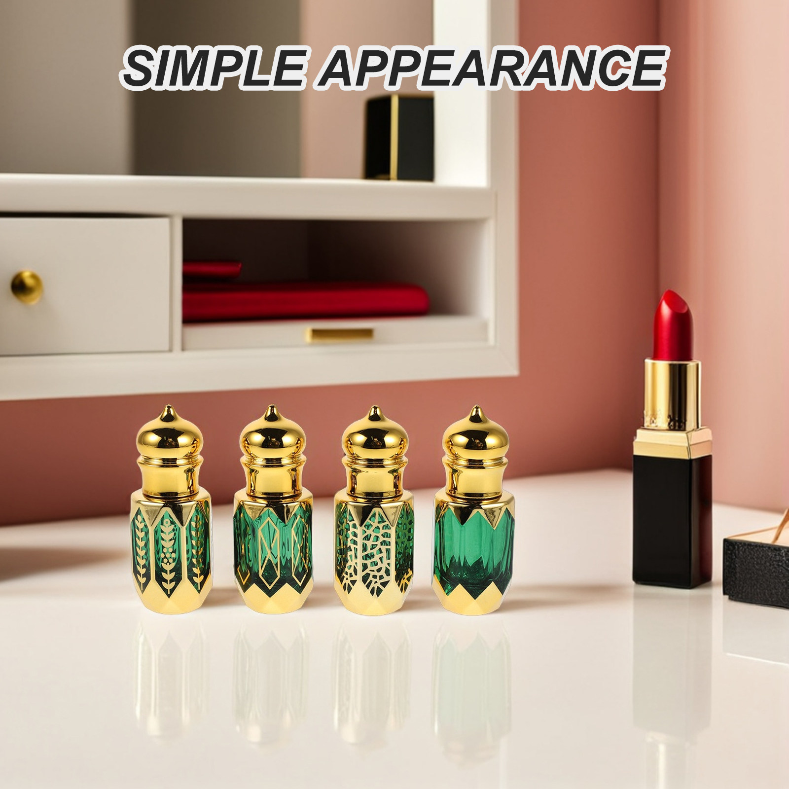 4Pcs Essential Oil Sample Bott - đánh giá và giá Perfume Refill Bottle