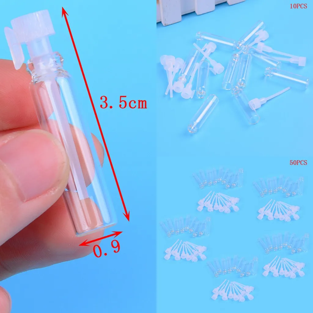 50PCS 1ml Portable Mini Glass  - đánh giá và giá Perfume Fragrance Lab