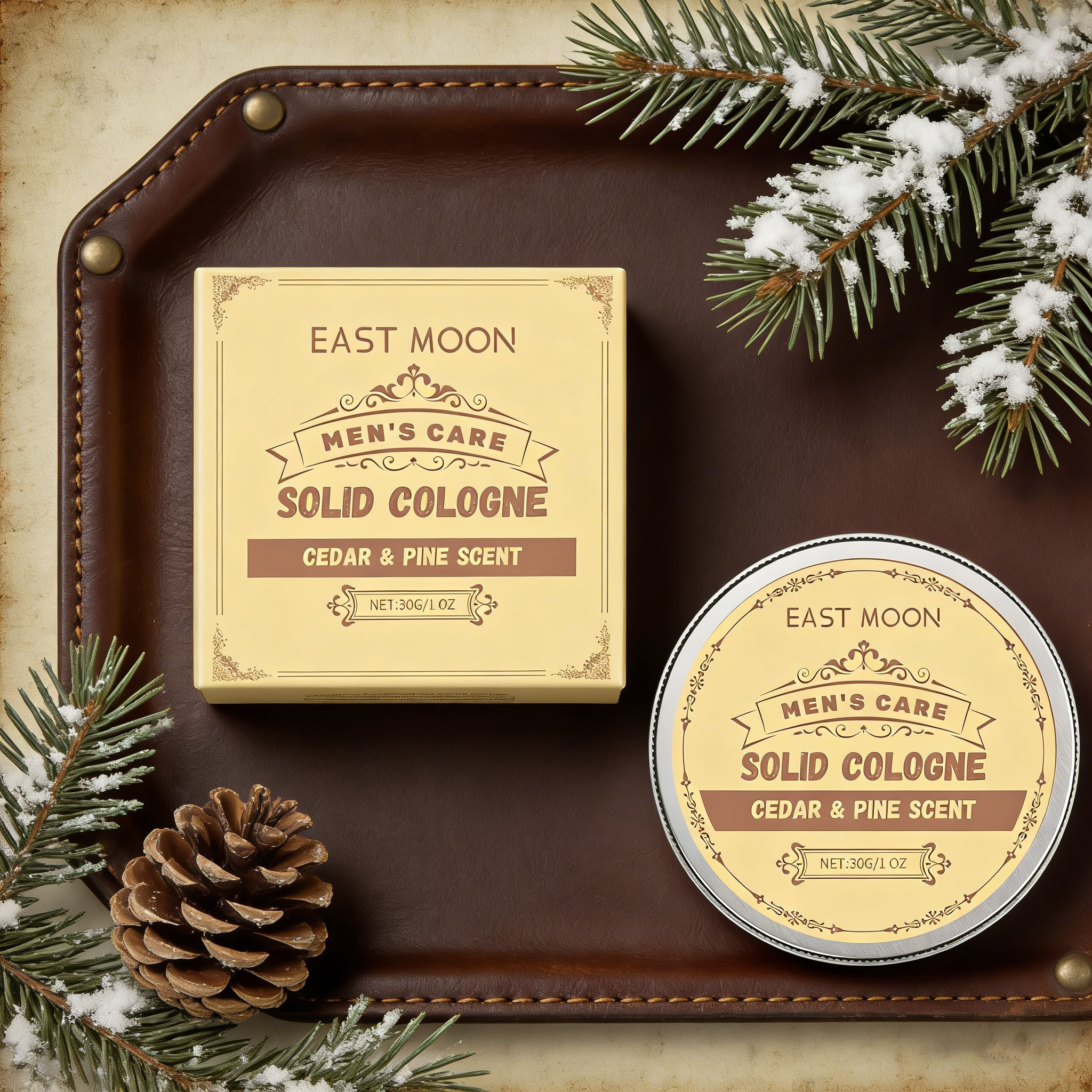 30g Cedar Wood Men's Solid Col - đánh giá và giá Cologne Solid Balm
