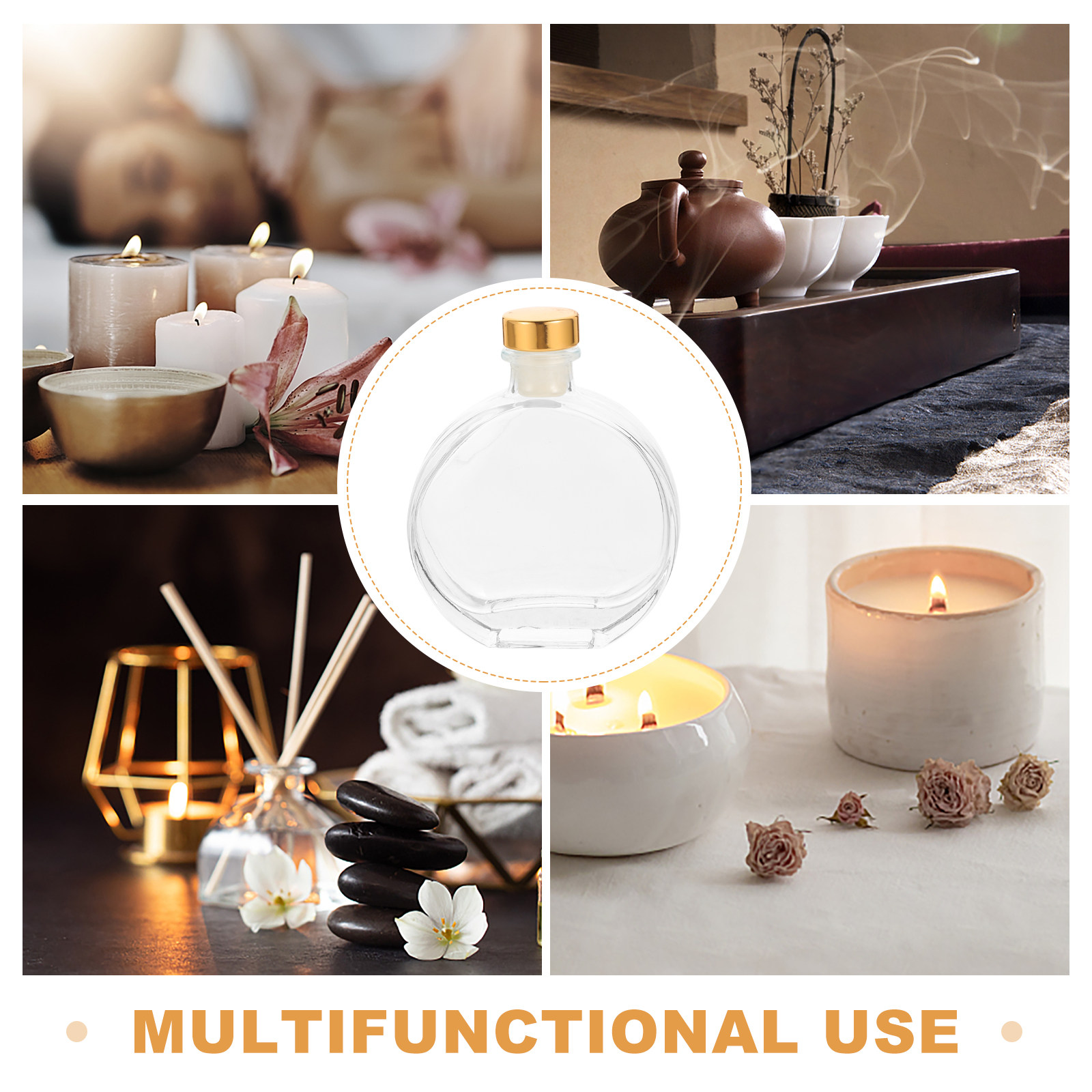 3Pcs Glass Aromatherapy Diffus - đánh giá và giá Perfume Home Fragrance