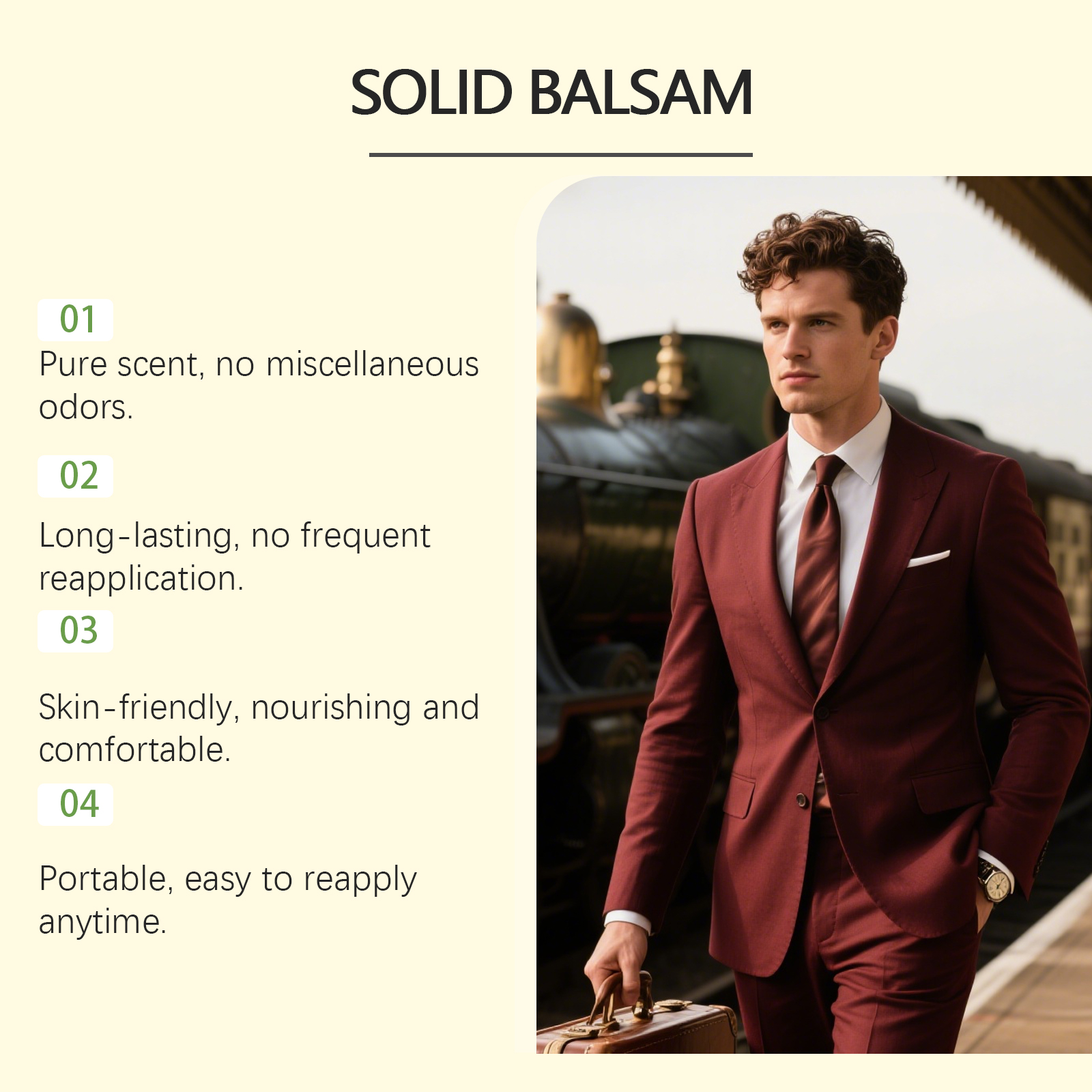4In1 Classical Solid Cologne F - đánh giá và giá Cologne Solid Balm