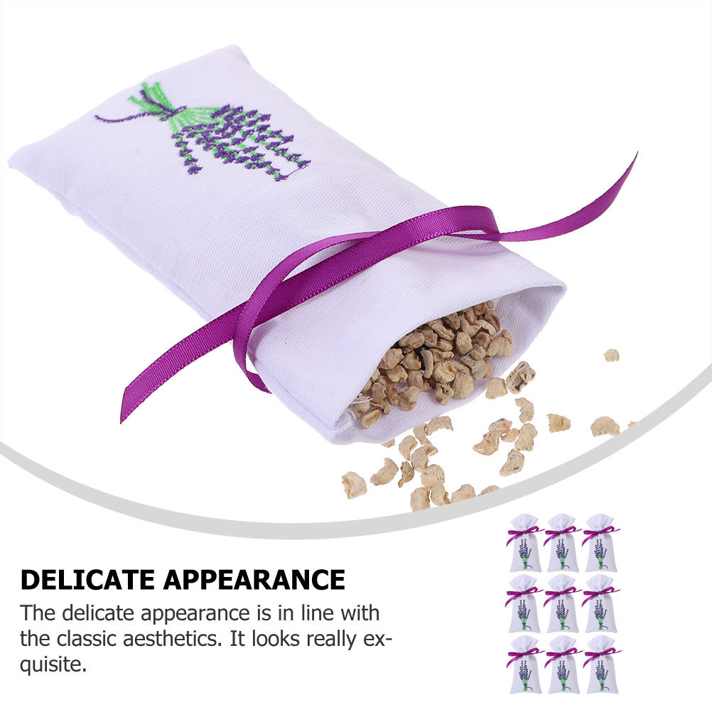 9Pcs Empty Fabric Sachet Bags  - đánh giá và giá Perfume Home Fragrance