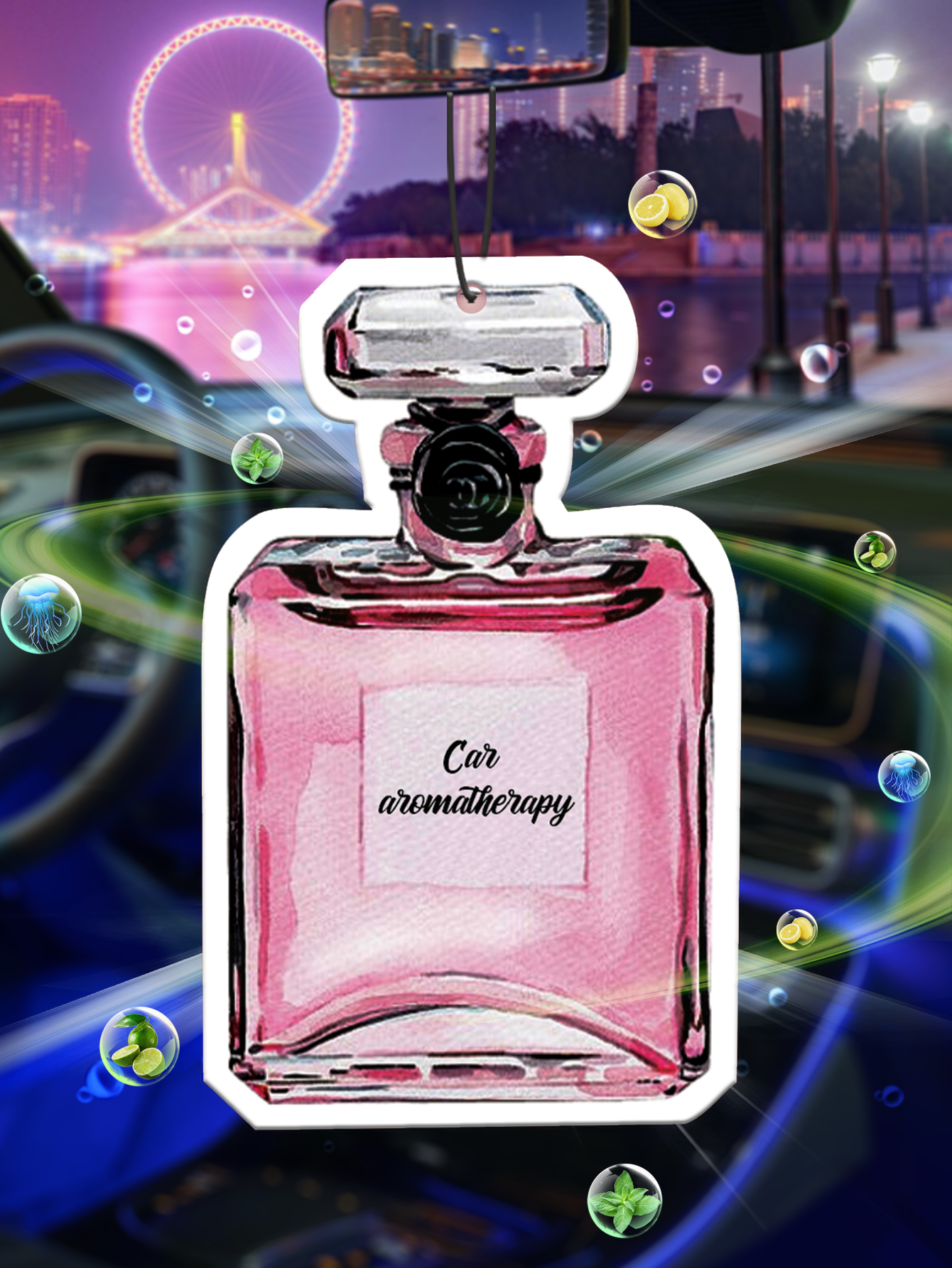 Car Aromatherapy Perfume Air F - đánh giá và giá Perfume Gardenia Fragrance