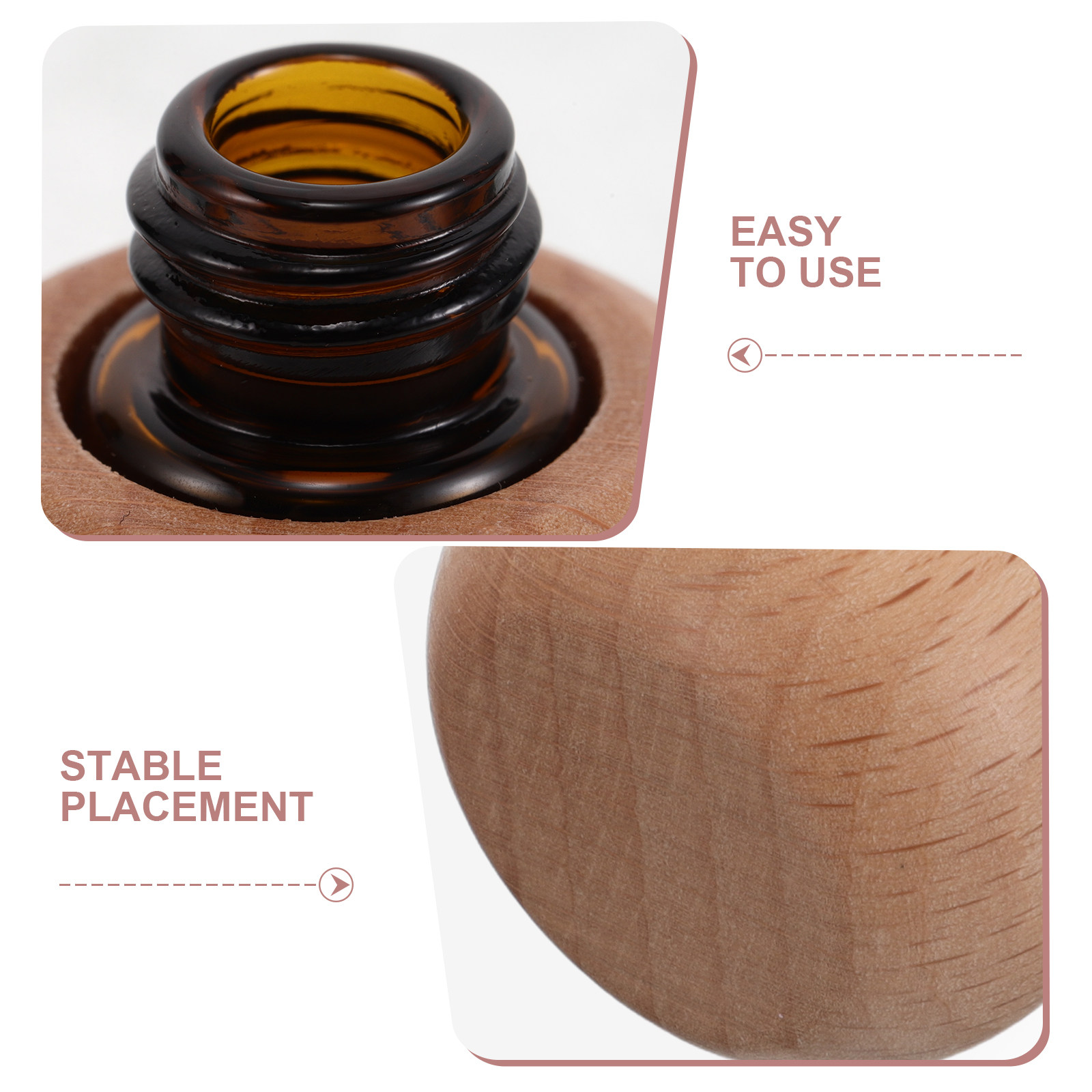 2Ml Wooden Gourd Shape Essenti - đánh giá và giá Perfume Refill Bottle
