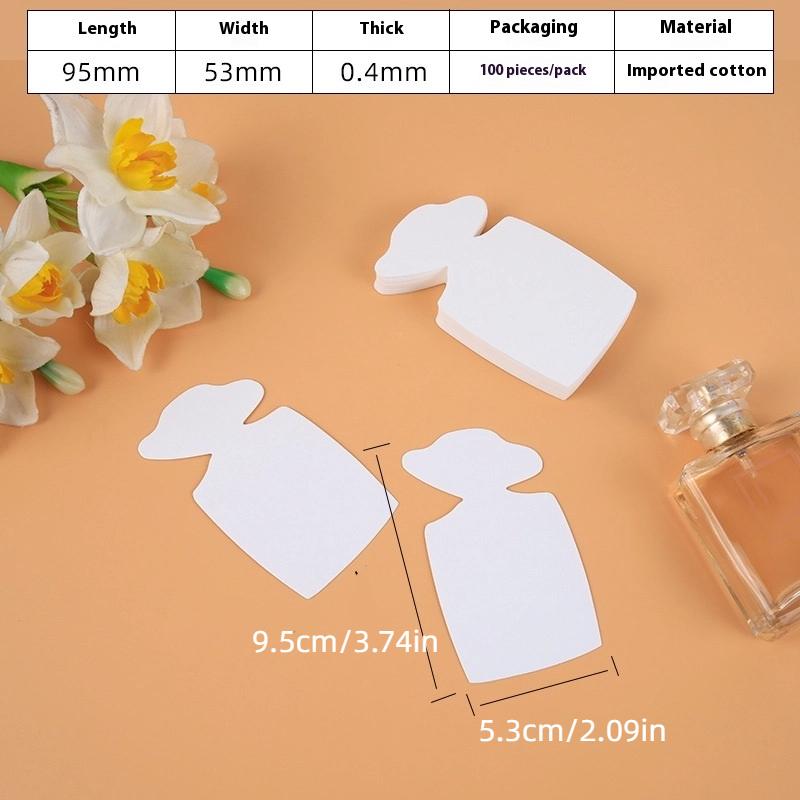 100Pcs Disposable White Perfum - đánh giá và giá Perfume Fragrance Test