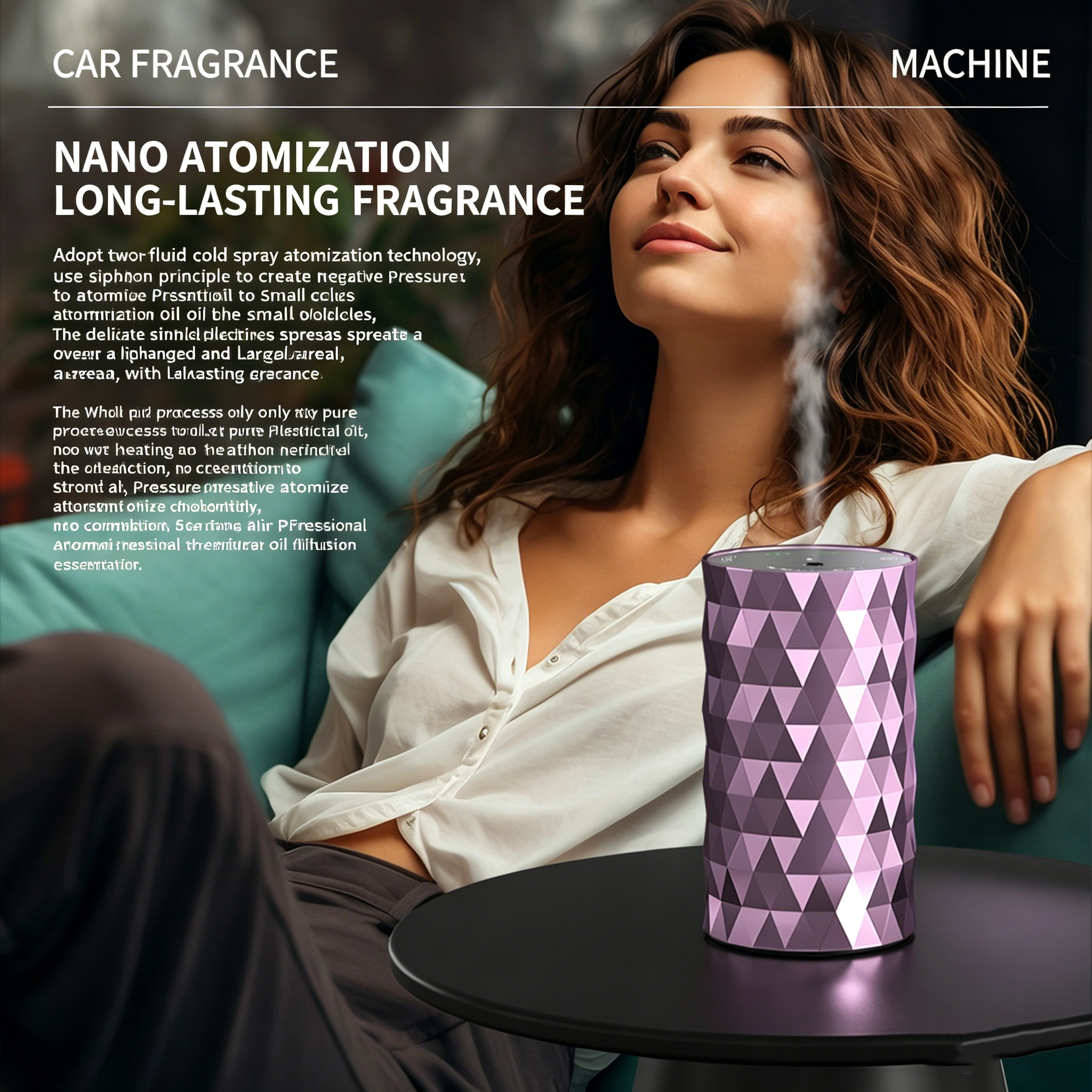 Waterless Essential Oil Diffus - đánh giá và giá Perfume Home Fragrance