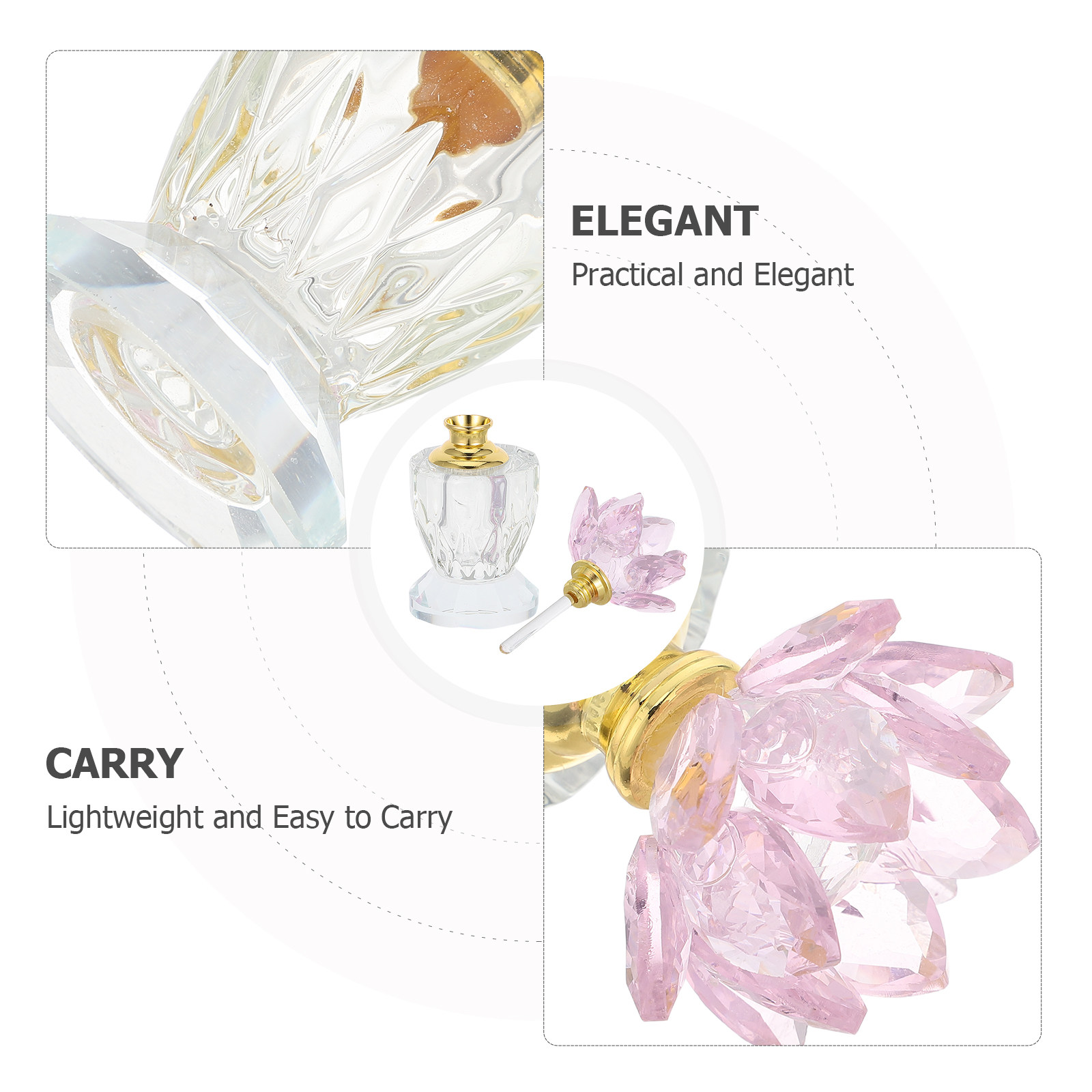 Exquisite Crystal Perfume Bott - đánh giá và giá Perfume Refill Bottle
