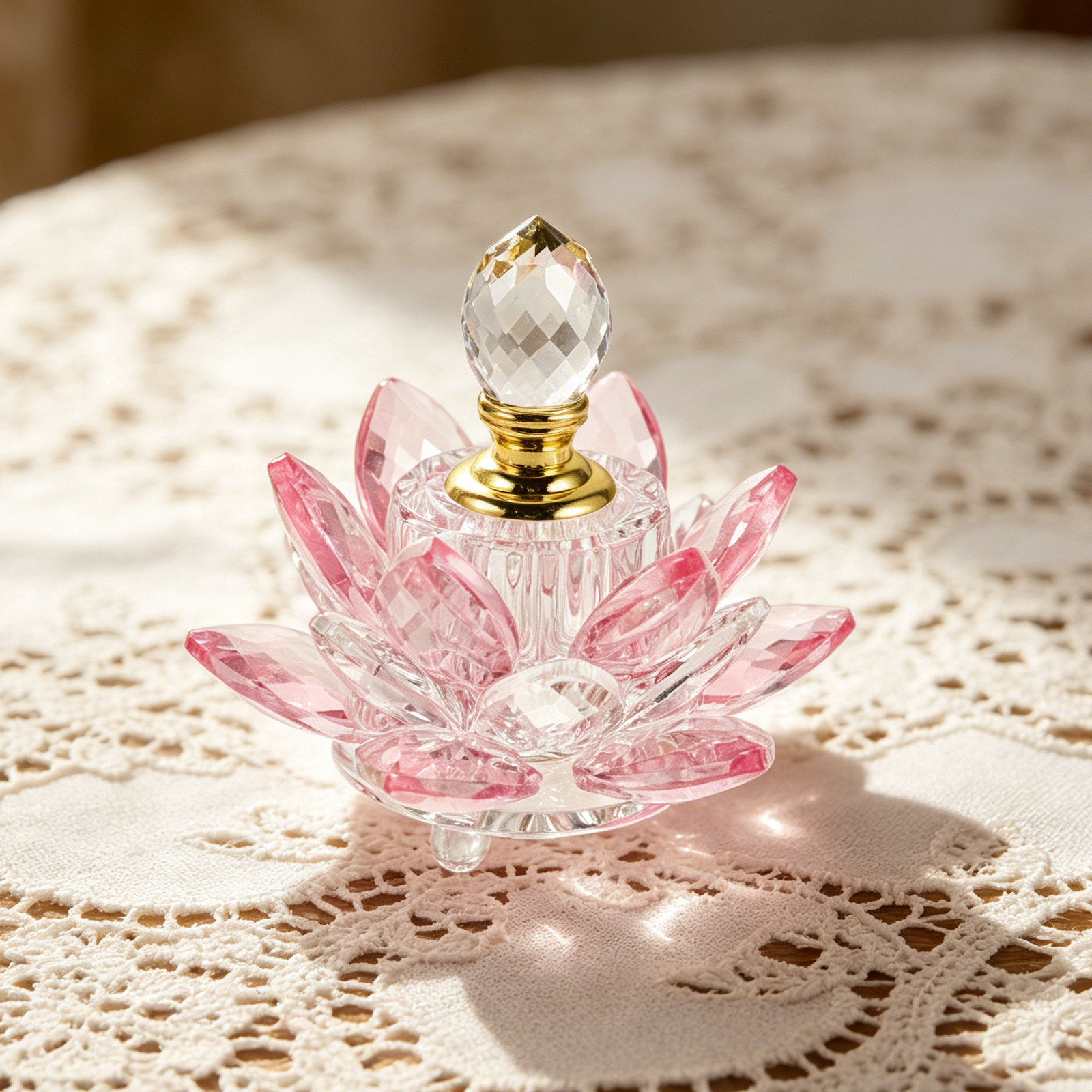 Crystal Lotus Flower Perfume B - đánh giá và giá Perfume Refill Bottle