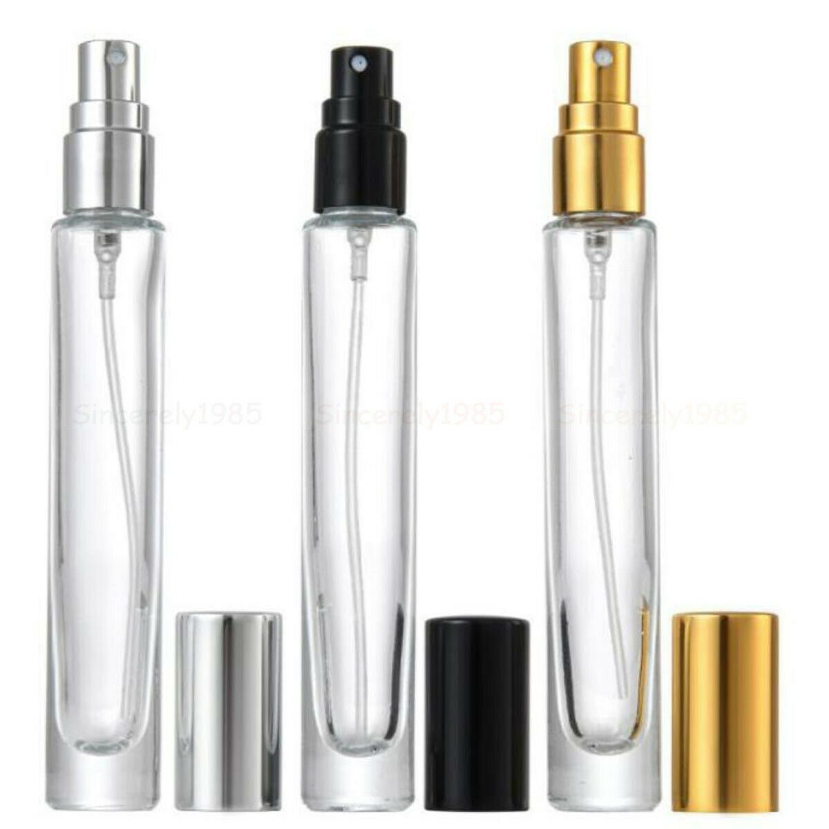 3X 10X 10ML Clear Round Thick  - đánh giá và giá Perfume Fragrance Difference
