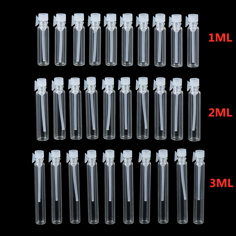 10pcs 1/2/3ml Empty Clear Glas - đánh giá và giá Perfume Fragrance Lab