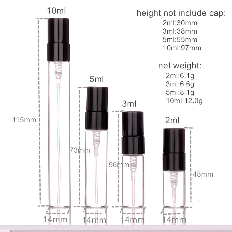 30/100pcs 2ml 3ml 5ml 10ml Gla - đánh giá và giá Perfume Fragrance Difference